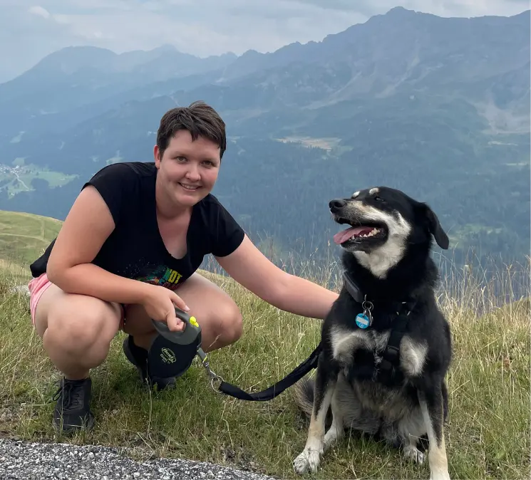 Luna ging es lange Zeit nicht besonders, das hat sich mit der veganen Hundeernährung geändert.