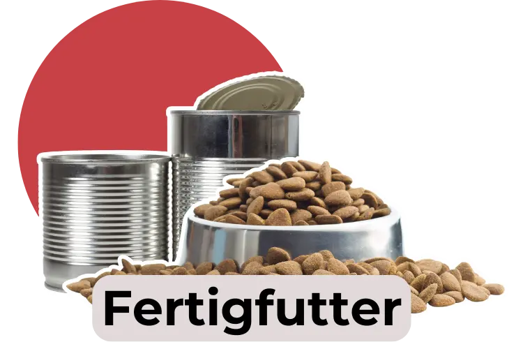 Fertigfutter ist häufig eine Ursache für viele Probleme