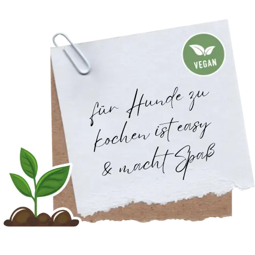 Für Hunde vegan zu kochen ist easy und macht Spaß!